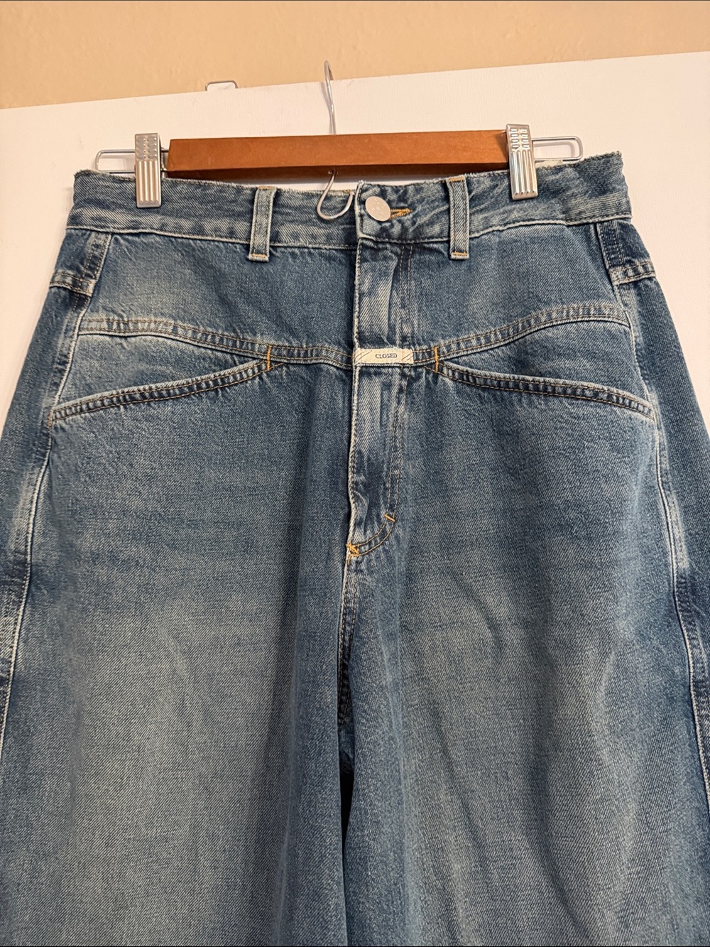 CLOSED baggy capri jeans shorts NWOT 450$ - Picture 5 of 14